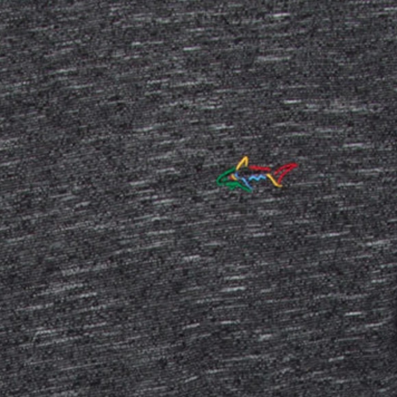 Greg Norman TEE T-Shirt Embroidered Shark Logo Golf Crew Neck Relaxed NWT NEW - Picture 3 of 3